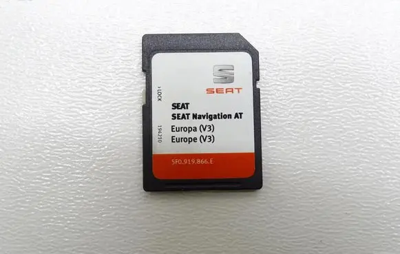Seat Leon (5F) Navigation maps CD/DVD 5F0919866E