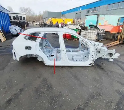 Volvo XC60 Rear quarter panel