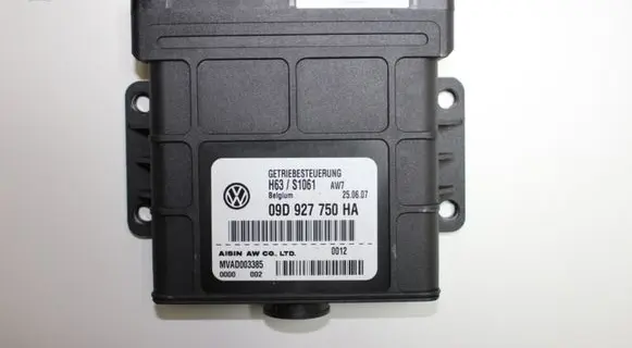 Porsche Cayenne (9PA) Gearbox control unit/module 09D927750HA