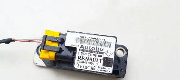 Renault Scenic I Airbag deployment crash/impact sensor 7700437301b 550759800