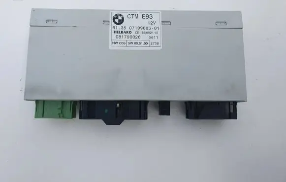 BMW M3 e92 Sunroof control unit/module 07199885 081790026 55892110