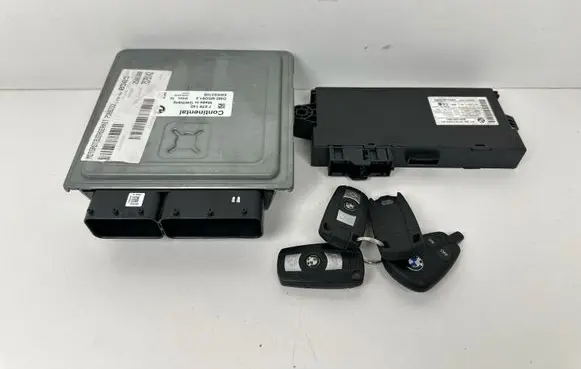 BMW 3 E90 E91 Engine ECU kit and lock set 7579142