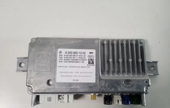 Mercedes-Benz EQC Bluetooth control unit module A0009001322