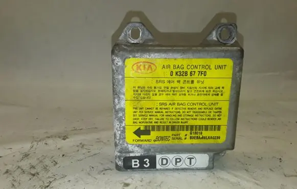KIA Rio Airbag control unit/module 0K32B677F0 G13019 NOTCODE