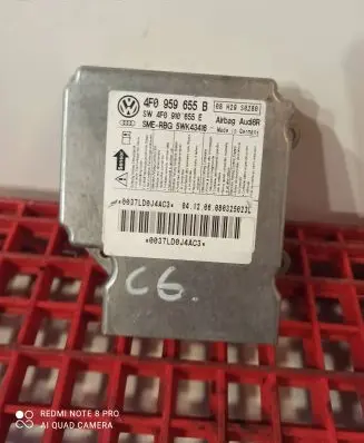 Audi A6 S6 C6 4F Airbag control unit/module 4F0959655B 4F0910655E 5WK43416