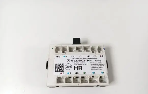 Mercedes-Benz S W222 Door control unit/module A2229002114