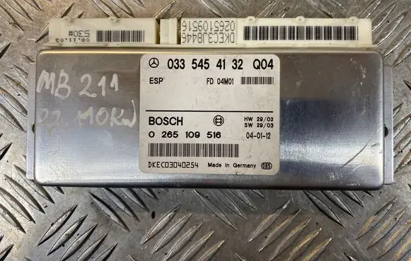 Mercedes-Benz E W211 ABS control unit/module 0335454132 0265109516 9196019970