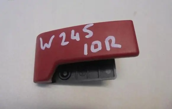 Mercedes-Benz B W245 Engine bonnet (hood) release handle