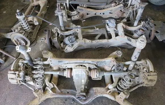 Rear beam