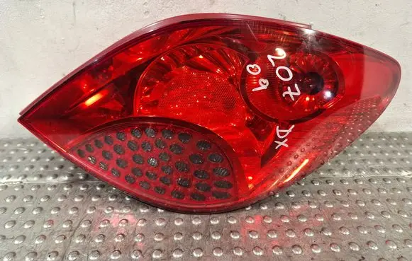Peugeot 207 Rear/tail lights S25081048 9649986580