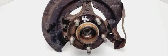 Mazda 3 I Front wheel hub spindle knuckle