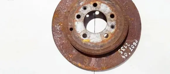 Peugeot 607 Rear brake disc neventiliuojamas 01771600