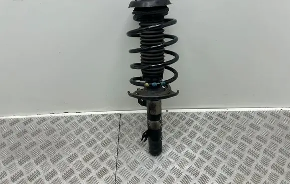 Front shock absorber with coil spring