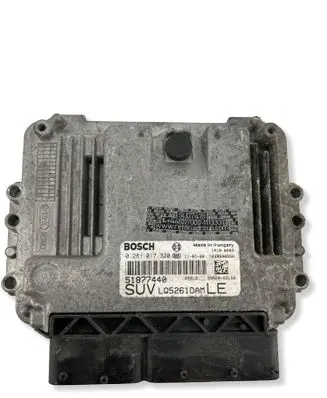 Opel Meriva B Engine ECU kit and lock set 0281017320 51877440 LQ5261DAM