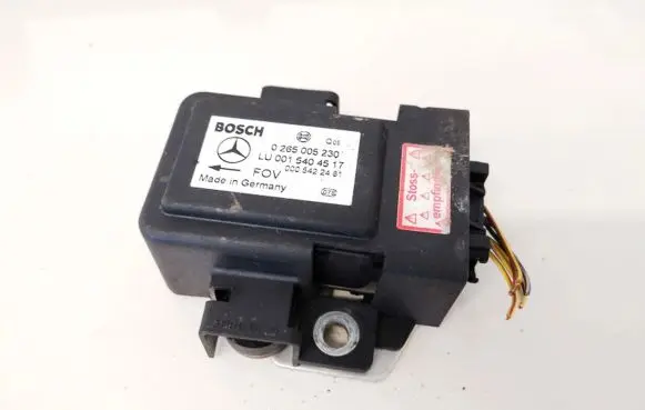 Mercedes-Benz S W220 ESP acceleration yaw rate sensor 0265005230 0005422481