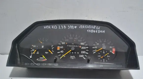 Mercedes-Benz E W124 Speedometer (instrument cluster) 1245420801