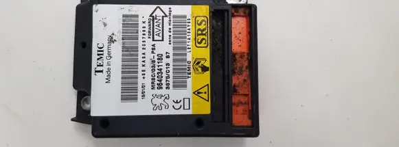 Peugeot 607 Airbag control unit/module 9640341180