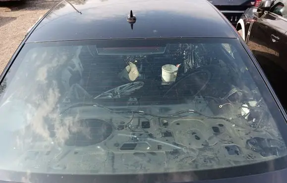 Audi A6 C7 Rear windscreen/windshield window 