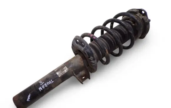 Volkswagen Touran I Front shock absorber with coil spring 1K0400054BS 1K0412331C