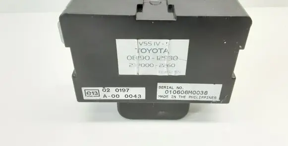 Toyota RAV 4 (XA20) Alarm control unit/module 0819012930 2370002260