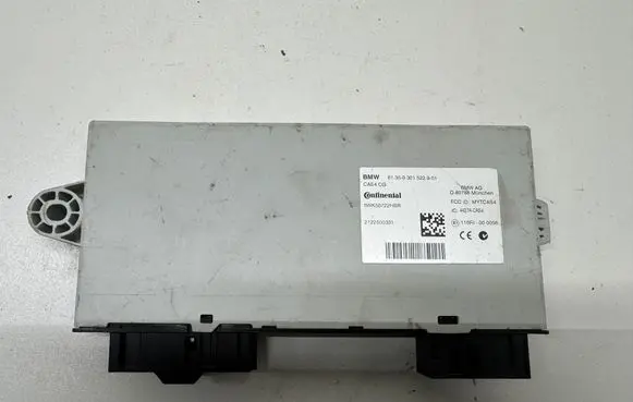 BMW 6 F12 F13 CAS control unit/module 9301522 2122500331 5WK50722HBR