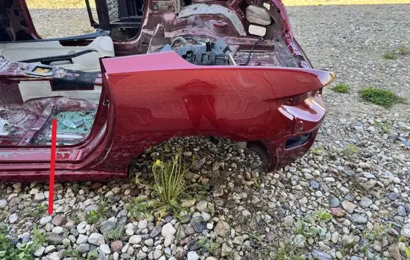 Mercedes-Benz SLC R172 Rear quarter panel 