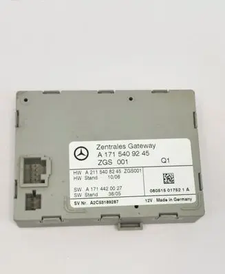 Mercedes-Benz SLK R171 Gateway control module A1715409245 A1714420027