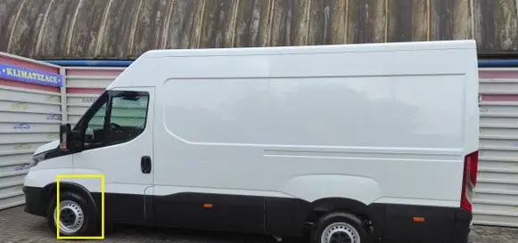 Iveco Daily 6th gen Fender trim (molding) 5801863940 5801863938