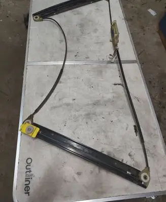 Audi A6 S6 C6 4F Front window lifting mechanism without motor 4F0837461A 994950103