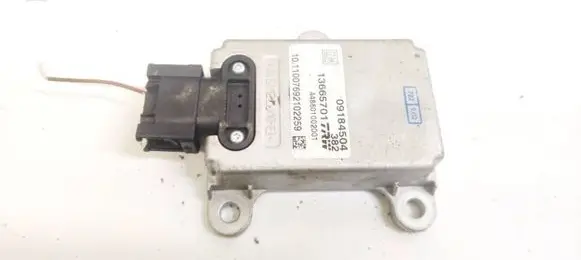 Opel Vectra C ESP acceleration yaw rate sensor 09184504 13665701