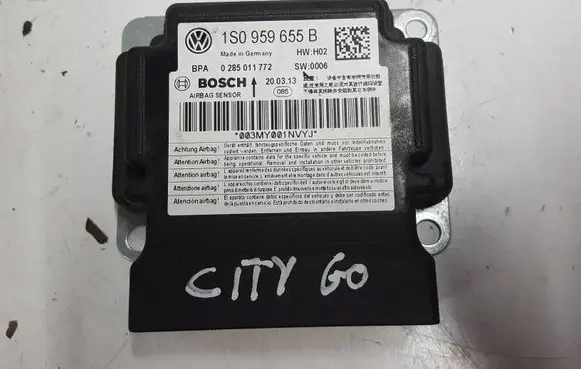 Skoda Citigo Airbag control unit/module 1S0959655B 0285011772