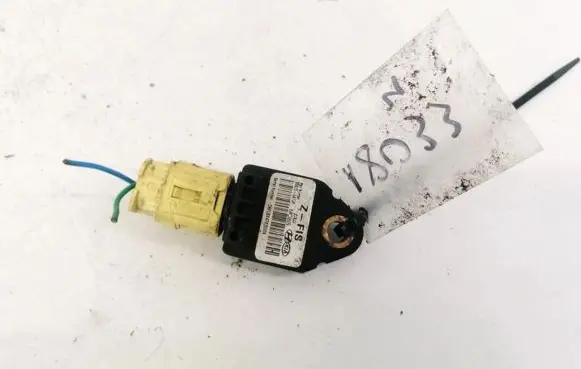 Airbag deployment crash/impact sensor