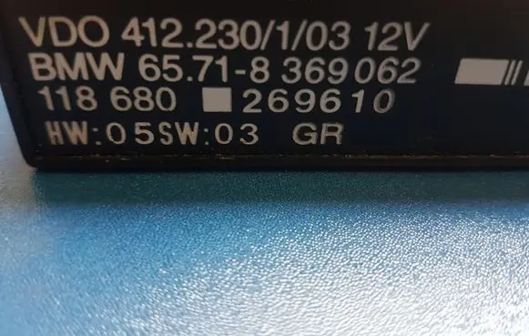 BMW 7 E38 GPS navigation control unit/module 65718369062