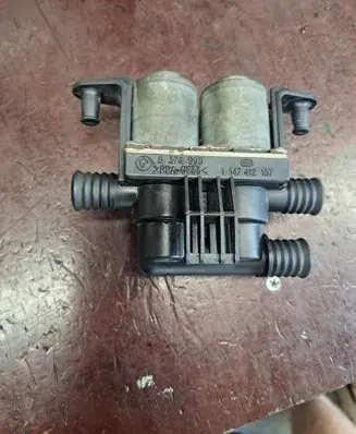 Coolant heater control valve