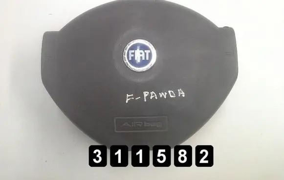 Fiat Panda II Steering wheel airbag 735361991
