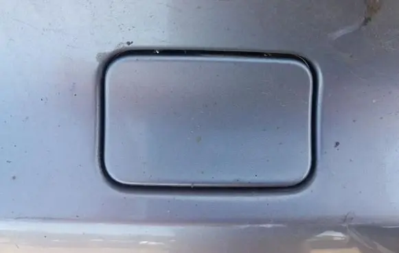 Peugeot 607 Rear bumper row hook cap/cover 