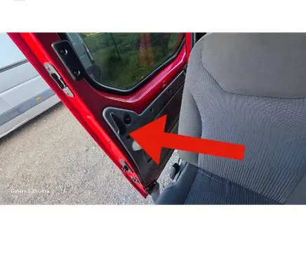 Renault Trafic II (X83) Sliding door interior handle 8200004408 91166042