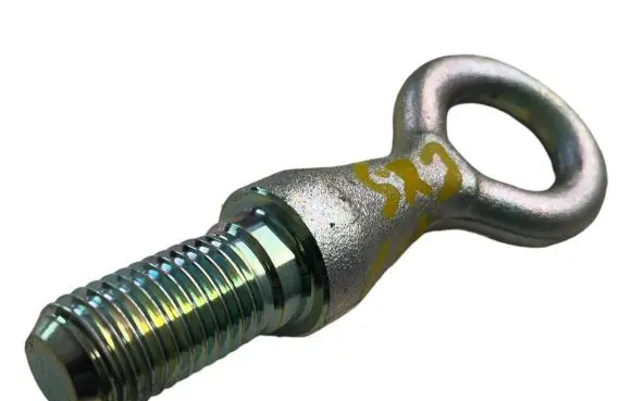 Towing hook eye