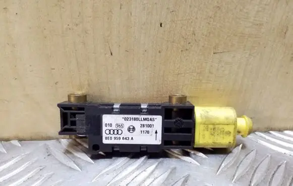 Airbag deployment crash/impact sensor