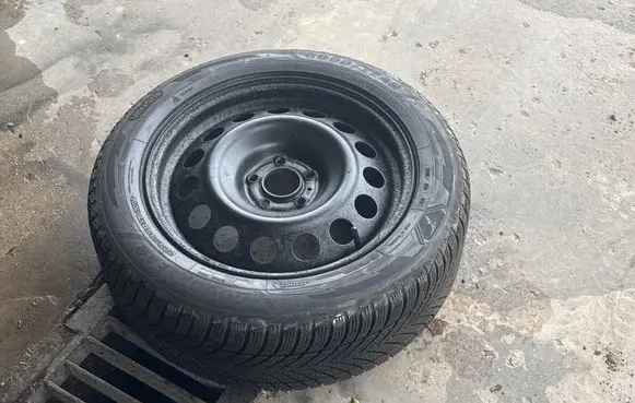 Toyota Proace R17 spare wheel