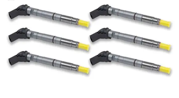 Volkswagen Touareg I Fuel injector 0455115078 027130277BB 0445115003