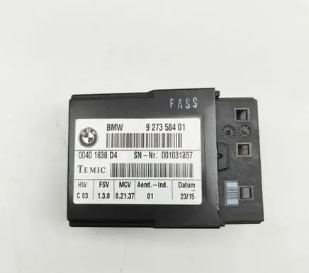 BMW 4 F32 F33 Seat control module 9273584 00401838D4