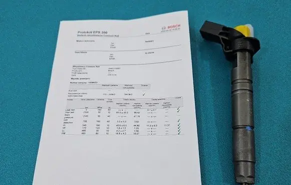 Mercedes-Benz S W221 Fuel injector 0445115063 IMPRK1436622