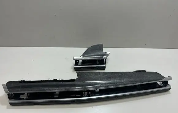 Dashboard air vent grill cover trim