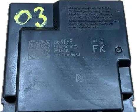 Cadillac Escalade IV Keyless (KESSY) go control unit/module 13599065