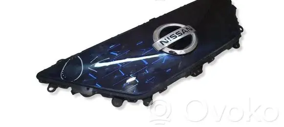 Nissan Leaf II (ZE1) Front bumper upper radiator grill 620725SK0D