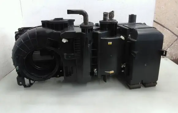 Interior heater climate box assembly