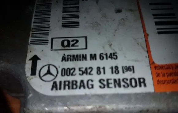 Mercedes-Benz ML W163 Airbag control unit/module 0025428118