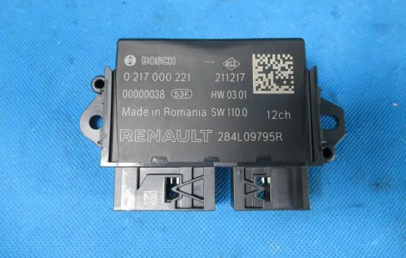 Renault Kangoo II Parking PDC control unit/module 284L09795R 00000038 0217000221