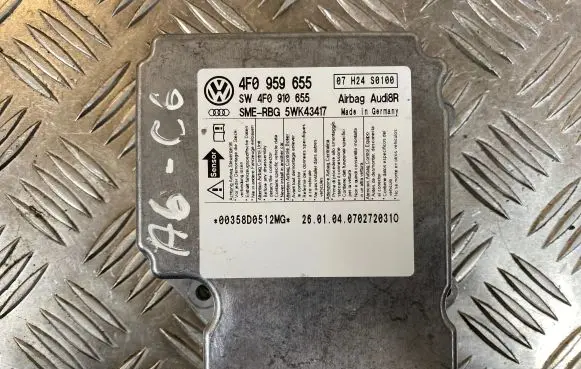 Audi A6 S6 C6 4F Airbag control unit/module 4F0959655 4F0910655 5WK43417